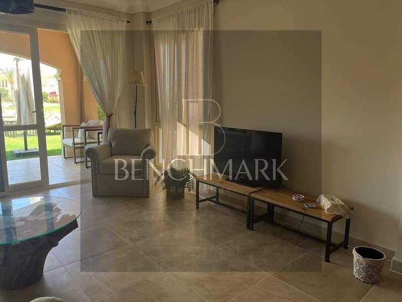 Penthouse chalet for sale, immediate delivery, 190 square meters, finished, in La Vista Topaz Ain Sokhna Village, next to Porto Sokhna, double view 9