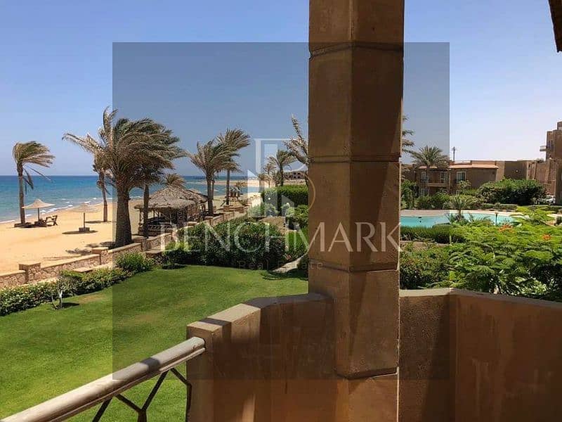 Penthouse chalet for sale, immediate delivery, 190 square meters, finished, in La Vista Topaz Ain Sokhna Village, next to Porto Sokhna, double view 23