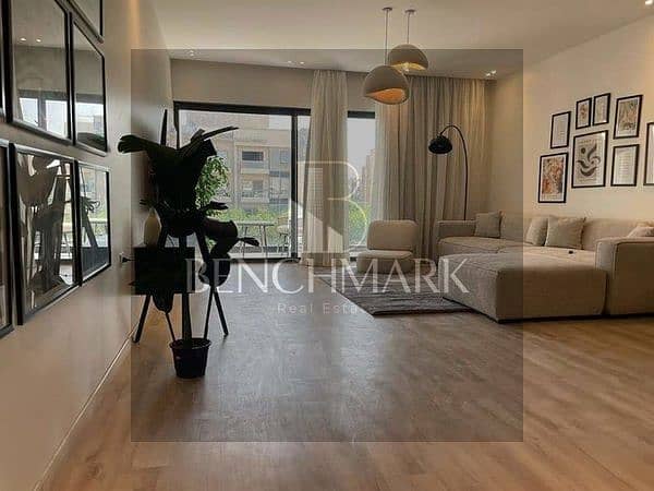 Apartment for sale 190 meters in Garden Corner Mountain View iCity October Club Park Compound next to Mall of Arabia, Sheikh Zayed entrance on 9 years 2