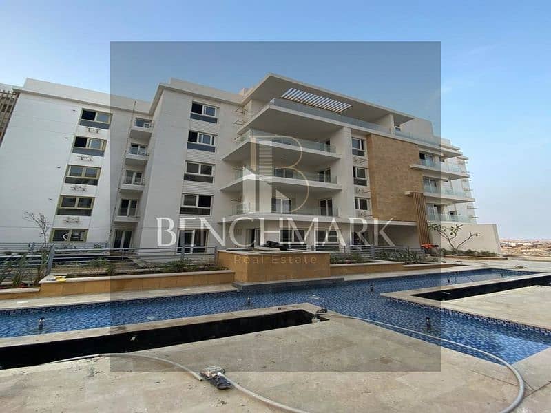 Apartment for sale 190 meters in Garden Corner Mountain View iCity October Club Park Compound next to Mall of Arabia, Sheikh Zayed entrance on 9 years 4