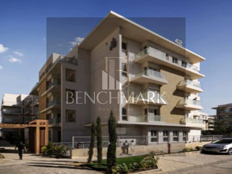 Apartment for sale 190 meters in Garden Corner Mountain View iCity October Club Park Compound next to Mall of Arabia, Sheikh Zayed entrance on 9 years 6