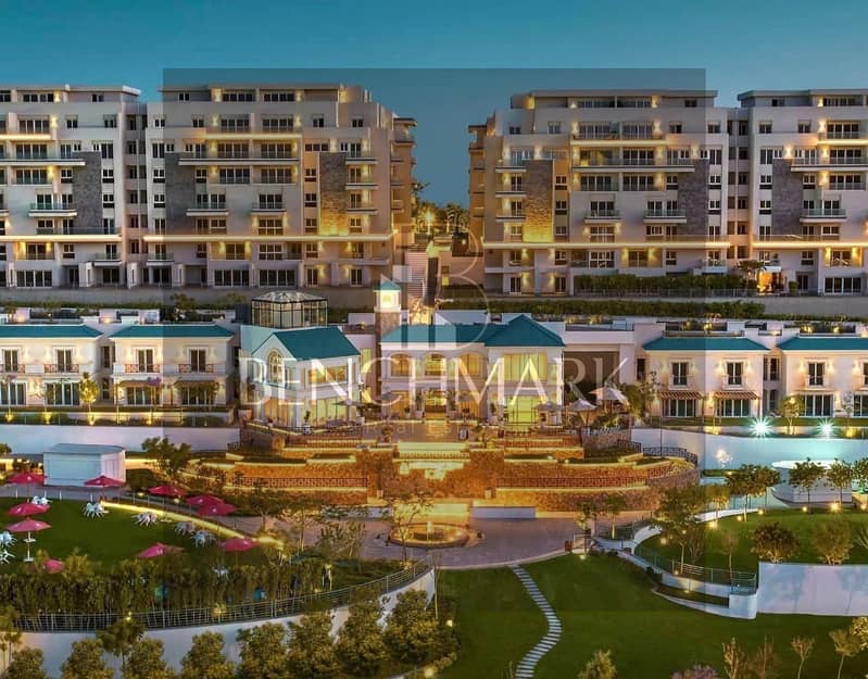 Apartment for sale 190 meters in Garden Corner Mountain View iCity October Club Park Compound next to Mall of Arabia, Sheikh Zayed entrance on 9 years 15