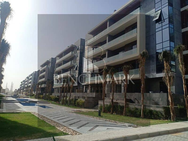 Apartment for sale, 3 rooms, immediate delivery, La Vista Patio Oro Compound, New Cairo, Fifth Settlement, next to Hyde Park, the American University 11