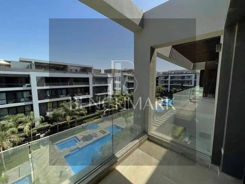 Apartment for sale, 3 rooms, immediate delivery, La Vista Patio Oro Compound, New Cairo, Fifth Settlement, next to Hyde Park, the American University 21