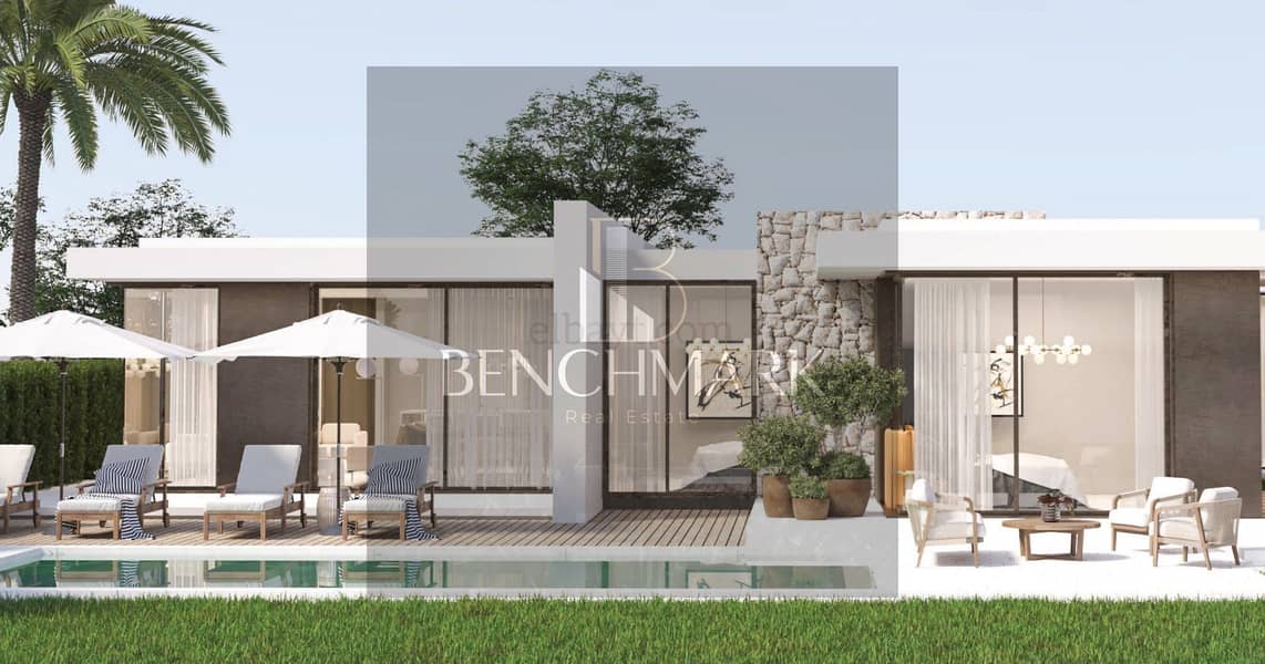 Garden chalet for sale 2Bdr fully finished installments over 10 years in Solare Misr Italy Ras El Hekma North Coast between Mountain View, Swan Lake 13