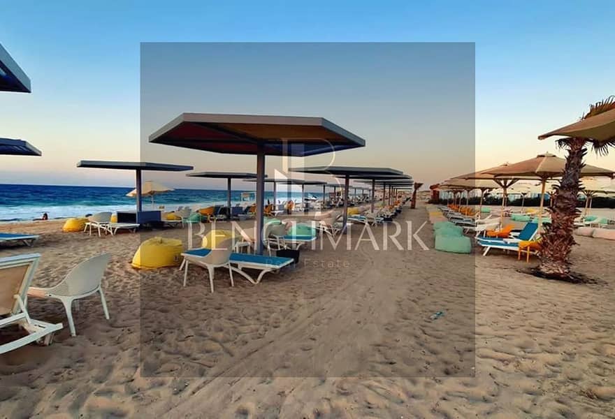 Chalet 155m for sale fully finished with discount on cash Fouka Bay North Coast Ras El Hekma Tatweer Misr double view next to SODIC, Mountain View 20