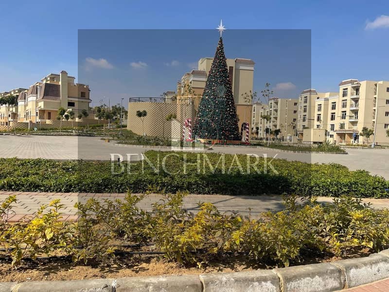 Apartment for sale 155 m Sarai New Cairo Mostakbal City next to Madinaty with 42% discount for cash and the remaining installments over 6 3