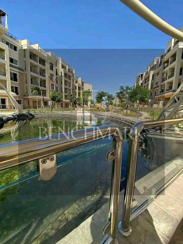 Apartment for sale 155 m Sarai New Cairo Mostakbal City next to Madinaty with 42% discount for cash and the remaining installments over 6 8