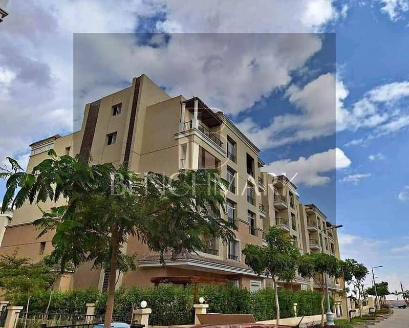 Apartment for sale 155 m Sarai New Cairo Mostakbal City next to Madinaty with 42% discount for cash and the remaining installments over 6 11