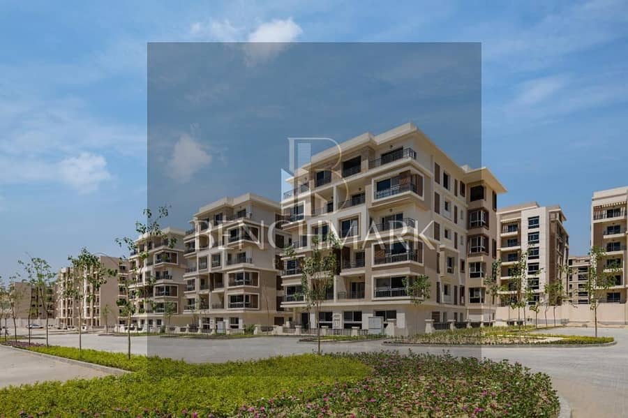 Apartment for sale 155 m Sarai New Cairo Mostakbal City next to Madinaty with 42% discount for cash and the remaining installments over 6 14