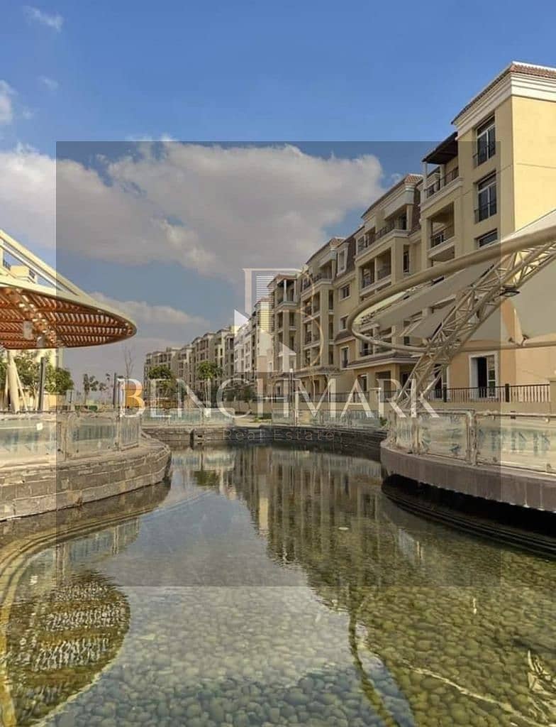 Apartment for sale 155 m Sarai New Cairo Mostakbal City next to Madinaty with 42% discount for cash and the remaining installments over 6 16