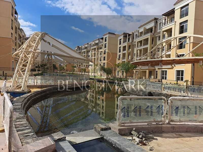 Apartment for sale 155 m Sarai New Cairo Mostakbal City next to Madinaty with 42% discount for cash and the remaining installments over 6 19