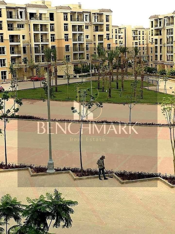 Apartment for sale 155 m Sarai New Cairo Mostakbal City next to Madinaty with 42% discount for cash and the remaining installments over 6 23