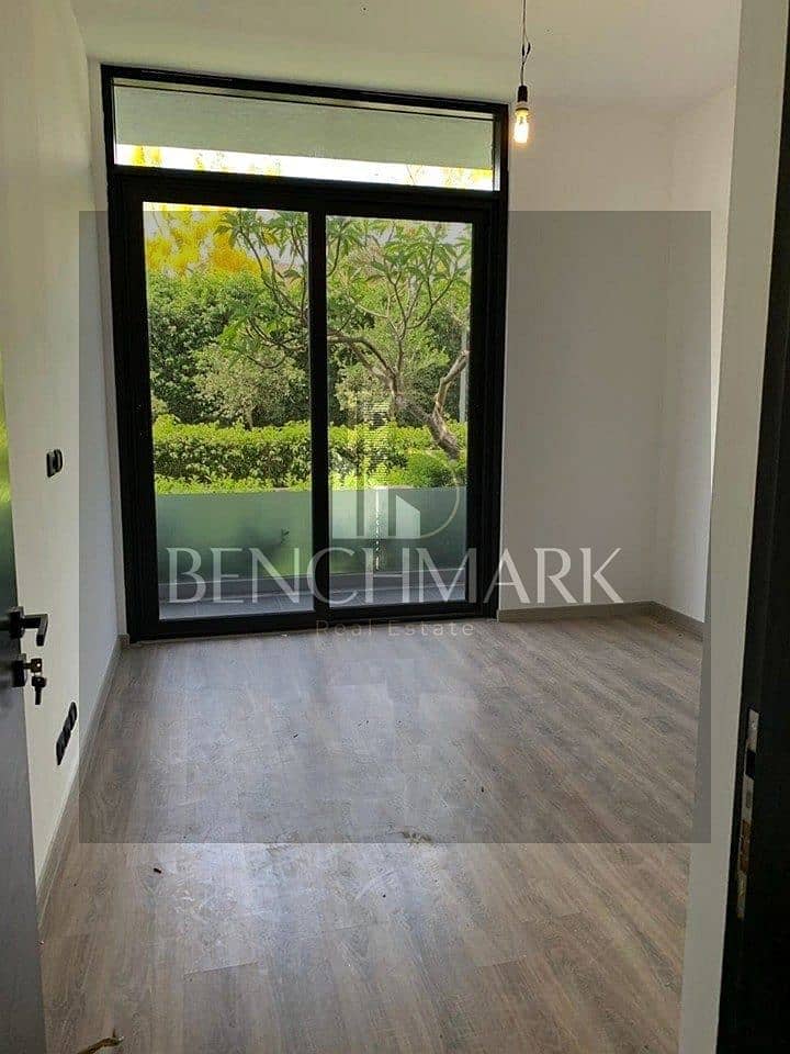 Garden Duplex apartment for sale 206m Sarai New Cairo Mostakbal City next to Madinaty with 42% discount for cash and the remaining installments over 6 2