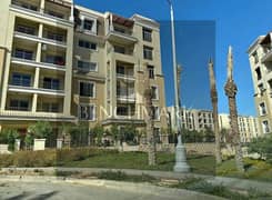 Apartment for sale, two floors, 205 m, Sarai Compound, New Cairo, Mostakbal City, next to Madinaty and Mountain View, installments over 8 years