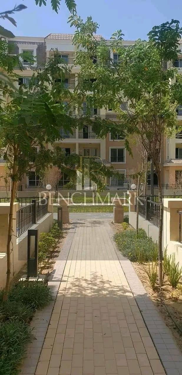 Garden Duplex apartment for sale 206m Sarai New Cairo Mostakbal City next to Madinaty with 42% discount for cash and the remaining installments over 6 26