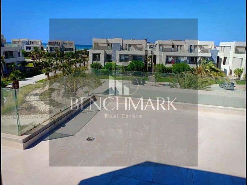 Chalet for sale 185 meters La Vista Village Ras El Hekma North Coast next to Swan Lake and Mountain View, fully finished, installments over 7 years 17