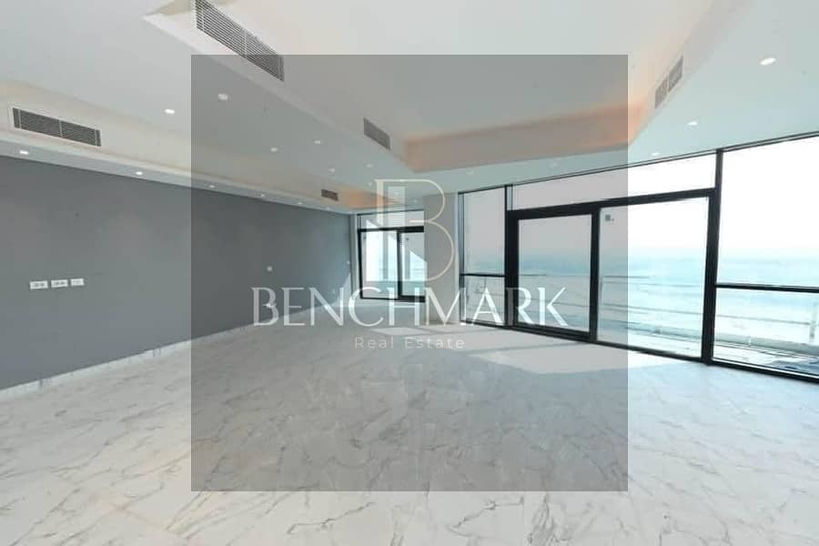 For sale a fully finished apartment on the 19th floor in the New Alamein Towers North Coast immediate delivery view sea and lagoon in installments 6