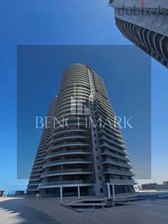 Apartment for sale, 4 rooms, two floors, finished, on the 31st floor in the New Alamein Towers, North Coast, immediate delivery, sea and lagoon view 0