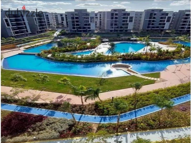 With only 10% down payment, an apartment with a garden, 156 meters, immediate delivery, in Sun Capital Compound, the heart of October | A special view 11