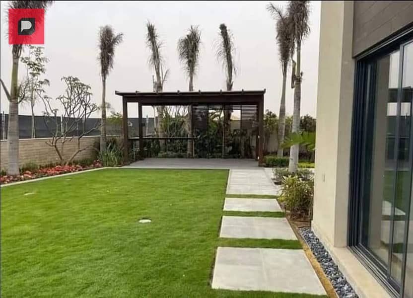 For sale a ground floor apartment with alarge garden and prime location inside Sarai Compound 1st Settlement near New Capital,5th Settlement Nasr City 16