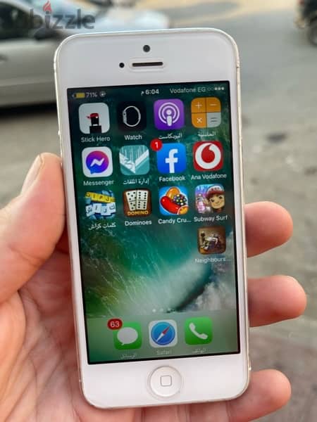 iphone 5 16 giga للبدل فقط ودفع فرق 01153241978 1