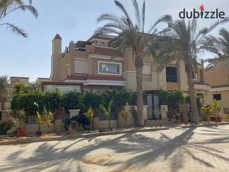 Villa in front of Madinaty in Sarai, New Cairo,Madinet masr  Near the Shorouk on the Suez Road 5