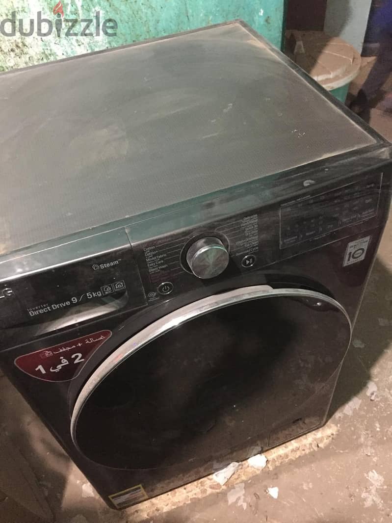 غساله ال جي 9 كيلو بمجفف 5 كيلو LG Vivace Washing Machine 9/5KG Dryer 1