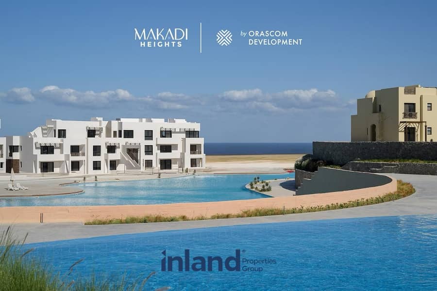 شالية أرضي شايف البحر للبيع في مكادي هايتس البحر الأحمر | الغردقة | Sea View Ground Chalet For Sale Makadi Heights Red Sea | Hurghada 5