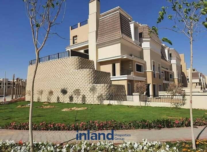 للبيع شقة 156متر في كمبوند سراي Sarai New Cairo 2