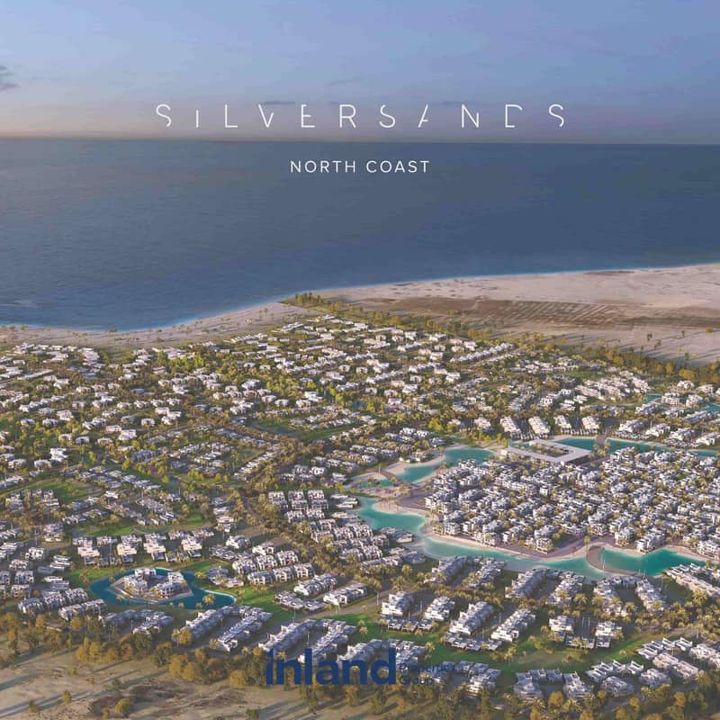 silver sands north coast   شالية للبيع 107متر متشطب بالكامل بتراس في سيلفر ساندس الساحل الشمالي التابع  لمشروع نجيب ساويرس 3