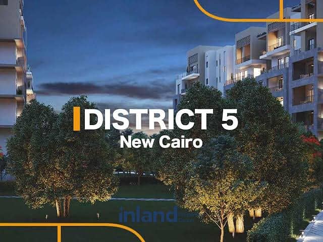 للبيع شقة مميزة فى ديستريكت 5\ district 5 فى القاهرة الجديدة 10