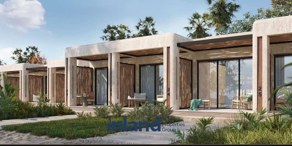 للبيع Cabin سى فيو فى جايا الساحل الشمالى gaia north coast متشطبه بالفرش والاجهزة 1