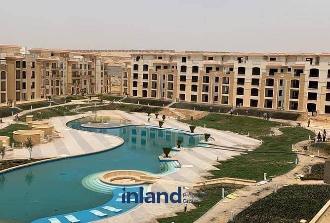 شقة للبيع استلام فورى فيو حمام سباحه فى كمبوند ستون ريزيدنس  Stone Residence القاهرة الجديدة 1