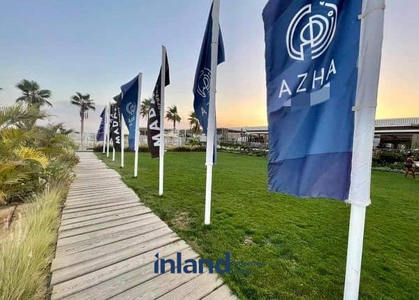 امتلك بنتهاوس ڤيو بحر ولاجون متشطب بالكامل بمقدم 5% فى ازها راس الحكمه _ azha north coast 1