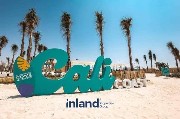 دوبليكس للبيع بالتقسيط في كالي كوست الساحل الشمالي بمقدم 5% و قسط لحد 9 سنين متشطب بالكامل Cali Coast Ras El Hekma 0