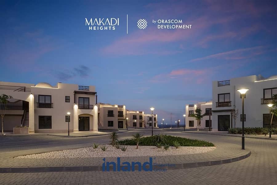 توين فيلا للبيع في مكادي هايتس الغردقه من اوراسكوم متشطب بالكامل علي الاجون دايركت Makadi Heights Hurghada 7