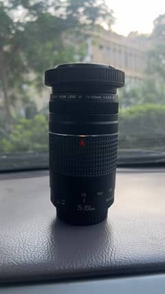 Canon lens 10-18 & 75-300& adapter ef-m