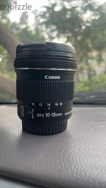 Canon lens 10-18 & 75-300& adapter ef-m 2