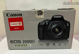 canon 2000d. . . جديدة اتفتحت للتجربة شاتر 100