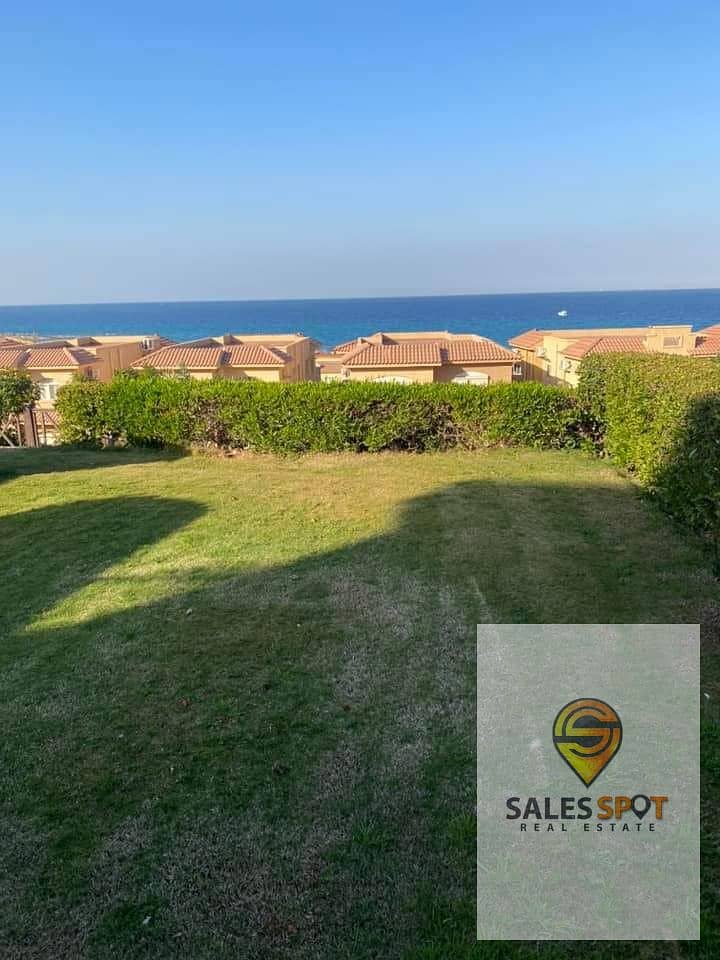 Chalet two rooms 108m directly on the sea, finished ultra super and the lowest down payment in Telal sokhna hills Ain Sokhna next to La Vista 2