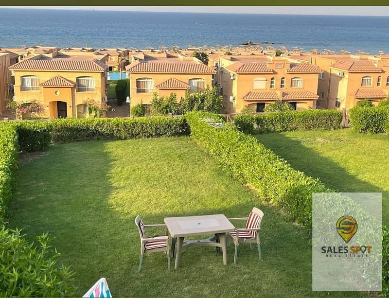 Chalet two rooms 108m directly on the sea, finished ultra super and the lowest down payment in Telal sokhna hills Ain Sokhna next to La Vista 4