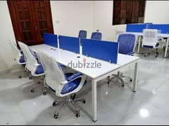 خلية عمل / وورك استيشن work station/ بارتيشن Partition/وحدات كول سنتر