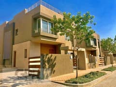 فيلا توين للبيع 268م في التجمع الخامس كمبوند بالم هيلز  villa twin 268m for sale at palm hills new cairo 0