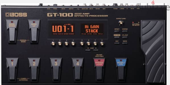 Boss GT-100 version 2 multi effect       NEW ,Never Used