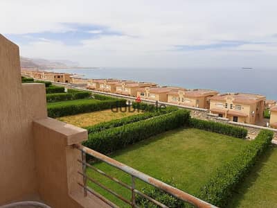 chalet 3beds for sale fully finished sea view hot price in telal Sokhna