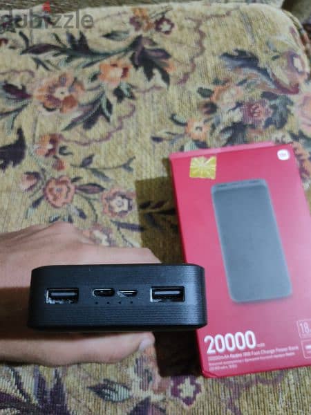 باور بانك redmi 20000mAh 18w 1