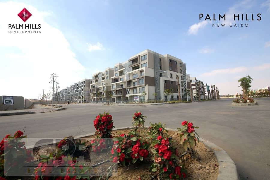 شقة للبيع 1185م بالتجمع الخامس متشطبة بالكامل سوبر لوكس في بالم هيلز | Palm hills 6