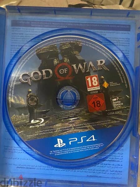 cd god of war ps 1