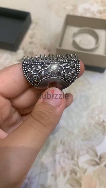 A 925s silver bracelet / أسورة من الفضة الايطالي  عيار ٩٢٥ 4